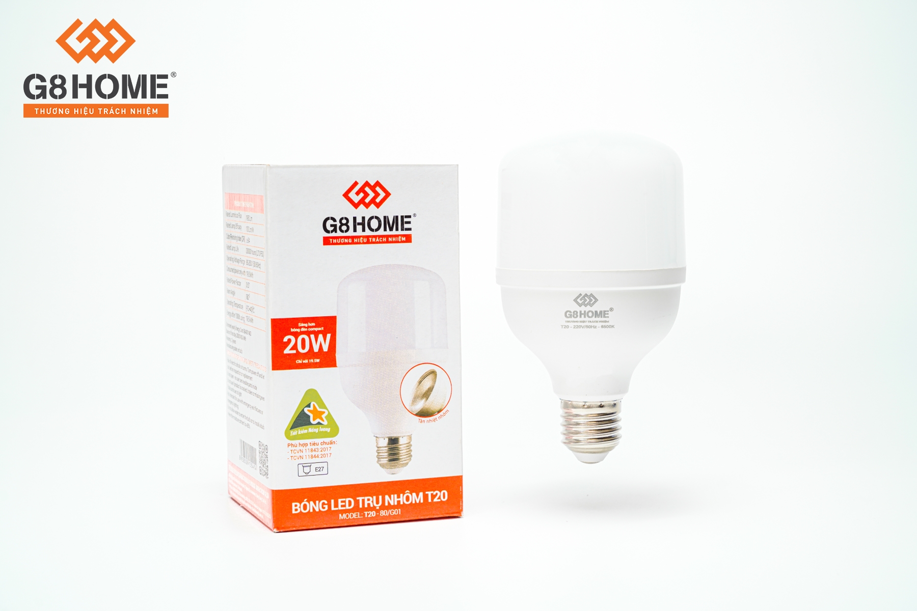 អំពូល LED បង្គោលអាលុយមីញ៉ូម T20